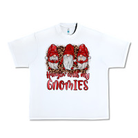 White hangin' with my gnomies Urban Heavy Tee - JahusDesignShop