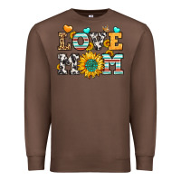 Chestnut love mom Premium Sweatshirt - LillyAllenDesigns