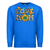 True Royal love mom Premium Sweatshirt - LillyAllenDesigns