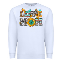 White love mom Premium Sweatshirt - LillyAllenDesigns
