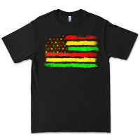 Black juneteenth flag Premium Tee - texasbilliewilder