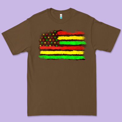 Premium Tee juneteenth flag