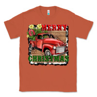 Copper merry christmas with truck Classic Tee - AdoDesignShop