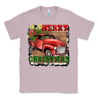 Lilac merry christmas with truck Classic Tee - AdoDesignShop