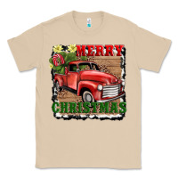 Mushroom merry christmas with truck Classic Tee - AdoDesignShop