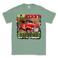 Sage merry christmas with truck Classic Tee - AdoDesignShop