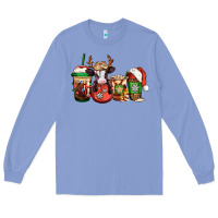 Colony Blue christmas baby calf coffee cups Long Sleeve Tee - Jasminsmagicworld