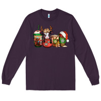 Plum christmas baby calf coffee cups Long Sleeve Tee - Jasminsmagicworld