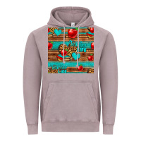 Vintage Zinc teacher life seamless pattern Vintage Hoodie - HRA Design Shop