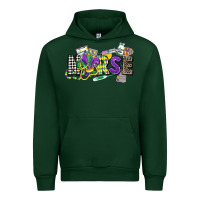 Forest Green nurse mardi gras Urban Hoodie - CowGirlArtShop