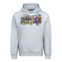 Heather Grey nurse mardi gras Urban Hoodie - CowGirlArtShop