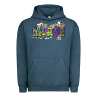 Pigment Midnight Navy nurse mardi gras Urban Hoodie - CowGirlArtShop