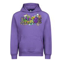 Tulip nurse mardi gras Urban Hoodie - CowGirlArtShop