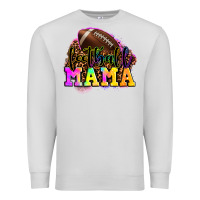 Dove Grey football mama Premium Sweatshirt - LillyAllenDesigns