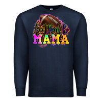 Navy football mama Premium Sweatshirt - LillyAllenDesigns