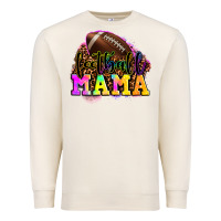 Sandshell football mama Premium Sweatshirt - LillyAllenDesigns