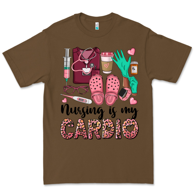 Nursing Is My Cardio Premium Tee by BarkalooDesign | Teevron