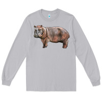 Moon Dust hippopotamus Long Sleeve Tee - LillyAllenDesigns