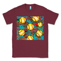 Burgundy softball Classic Tee - Artiststas