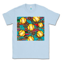 Dusty Blue softball Classic Tee - Artiststas