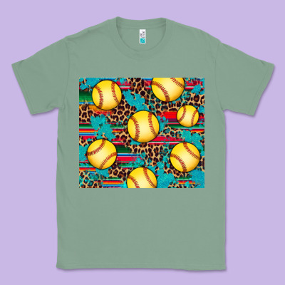 Softball Classic Tee Designed By Artiststas