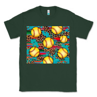 Sports Green softball Classic Tee - Artiststas