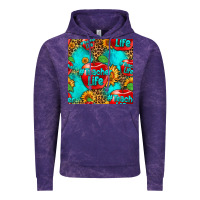 Cloud Purple teacher apple seamless pattern Vintage Hoodie - HRA Design Shop