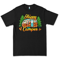 Black happy camper Premium Tee - Zillion Design Studio
