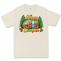 Bone happy camper Premium Tee - Zillion Design Studio