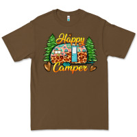 Cacao happy camper Premium Tee - Zillion Design Studio