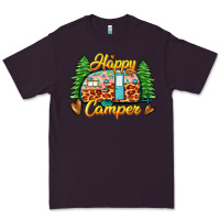 Plum happy camper Premium Tee - Zillion Design Studio