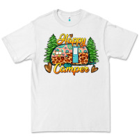 White happy camper Premium Tee - Zillion Design Studio