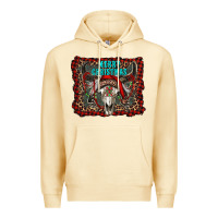 Pina Colada merry christmas bull skull Premium Hoodie - RanaPortraitStore