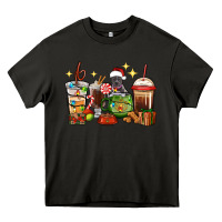 Asphalt Christmas coffee cups with Pitbull Heavy Core Tee - RanaPortraitStore