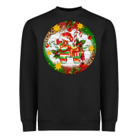Black Christmas Pinata Ornament Heavyweight Sweatshirt - Artiststas
