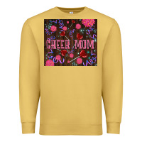 Antique Gold cheer mom party Premium Sweatshirt - LillyAllenDesigns