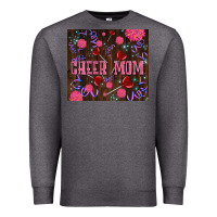 Charcoal Heather cheer mom party Premium Sweatshirt - LillyAllenDesigns
