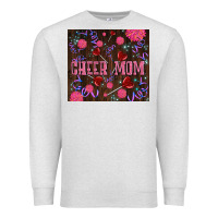Oatmeal Heather cheer mom party Premium Sweatshirt - LillyAllenDesigns