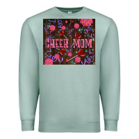 Seafoam cheer mom party Premium Sweatshirt - LillyAllenDesigns