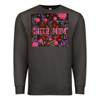 Smoke cheer mom party Premium Sweatshirt - LillyAllenDesigns