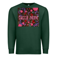 Sports Green cheer mom party Premium Sweatshirt - LillyAllenDesigns
