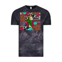 Cloud Black san judas leopard cowhide tumbler Vintage Tee - JahusDesignShop