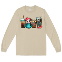 Mushroom Baby calf coffee cups Long Sleeve Tee - Jasminsmagicworld