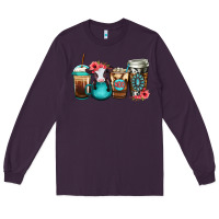 Plum Baby calf coffee cups Long Sleeve Tee - Jasminsmagicworld