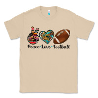 Mushroom peace love football Classic Tee - Artiststas