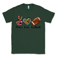 Sports Green peace love football Classic Tee - Artiststas