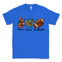 True Royal peace love football Classic Tee - Artiststas