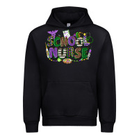 Black school nurse mardi gras Urban Hoodie - CowGirlArtShop