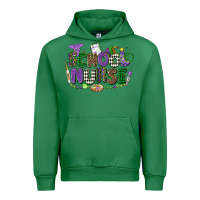 Emerald school nurse mardi gras Urban Hoodie - CowGirlArtShop