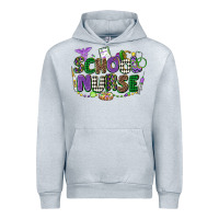 Heather Grey school nurse mardi gras Urban Hoodie - CowGirlArtShop